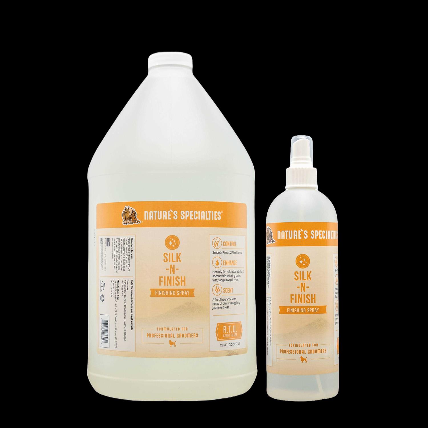 Natures Specialties Silk N Finish Spray - Nail Gallerys