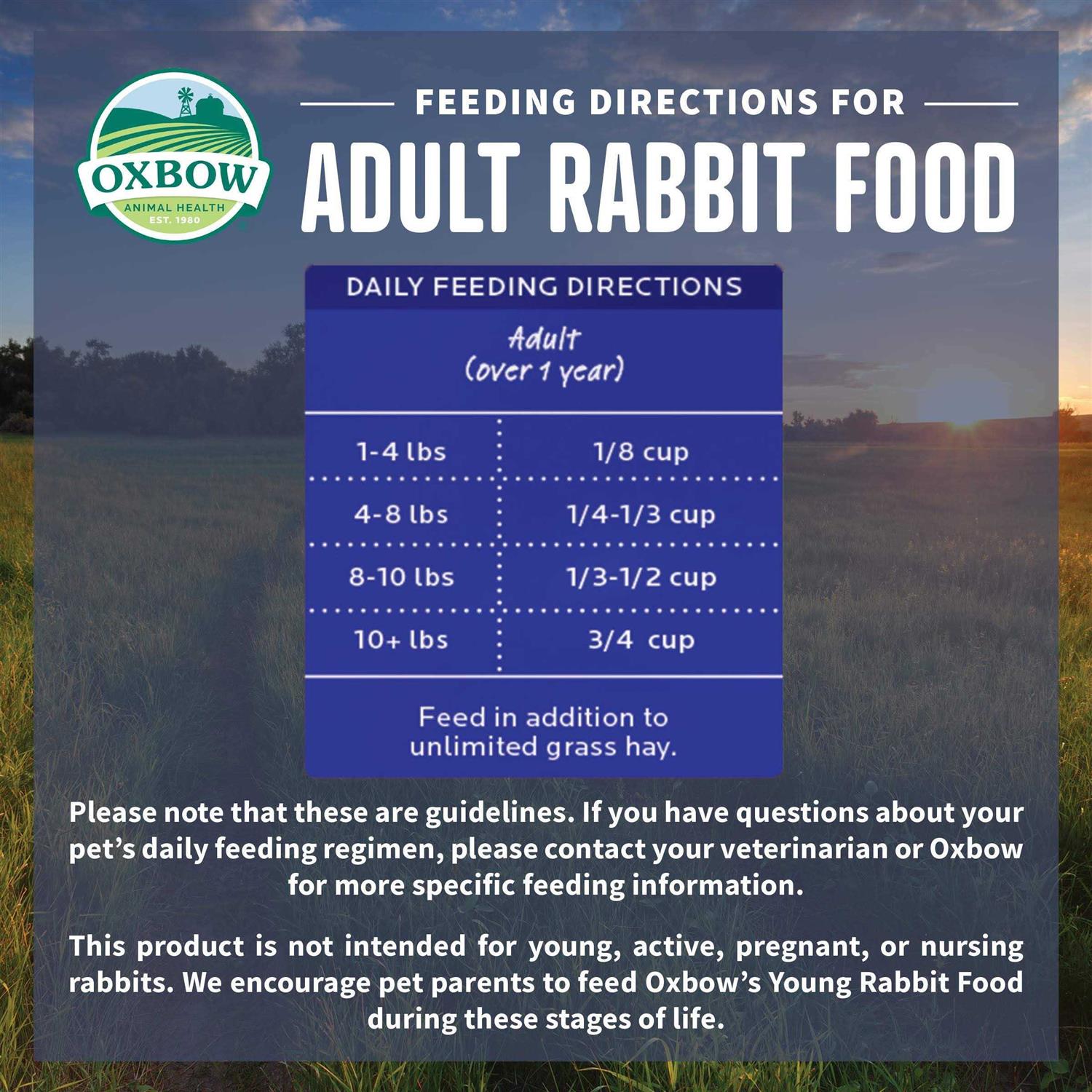 Oxbow Garden Select Adult Rabbit Food - Nail Gallerys