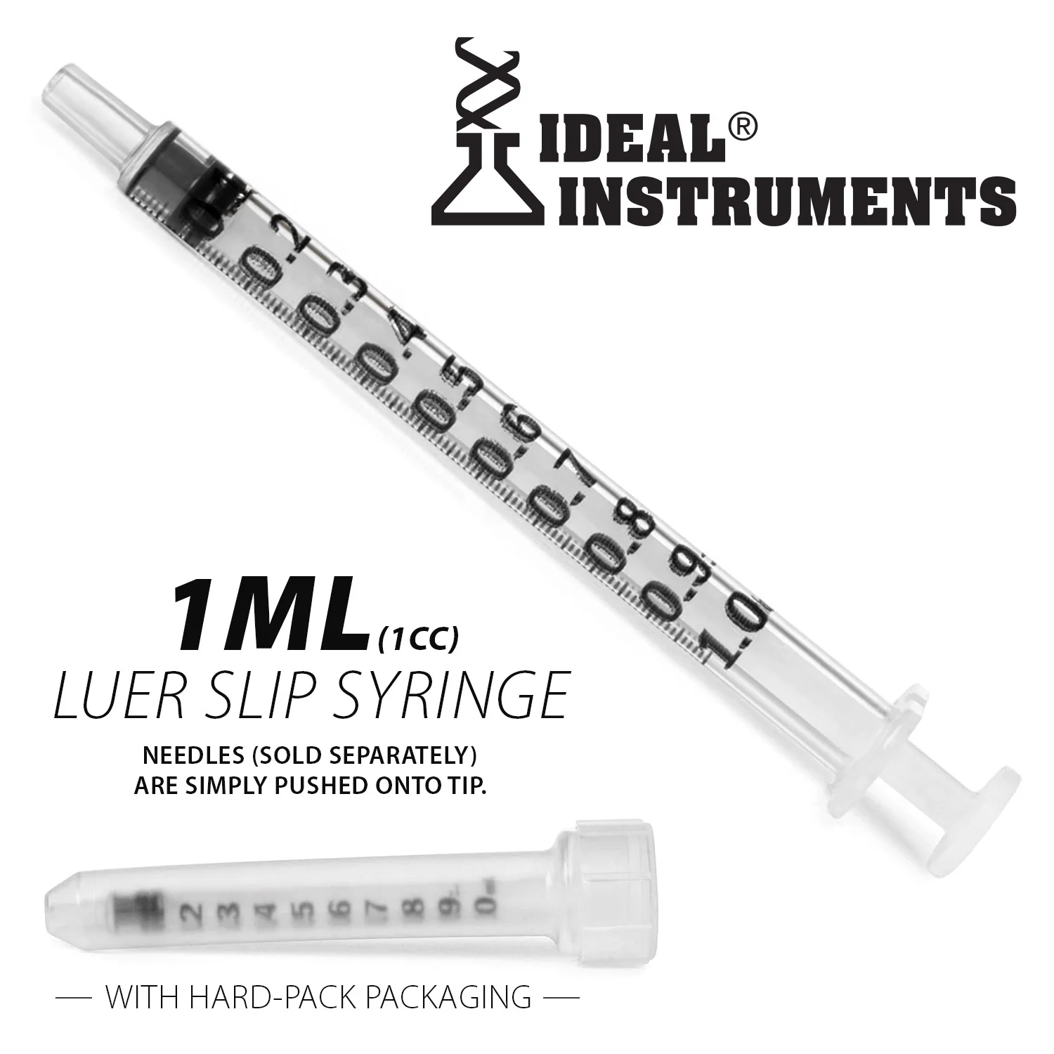 Ideal Luer Slip Syringes, Boxes - Nail Gallerys