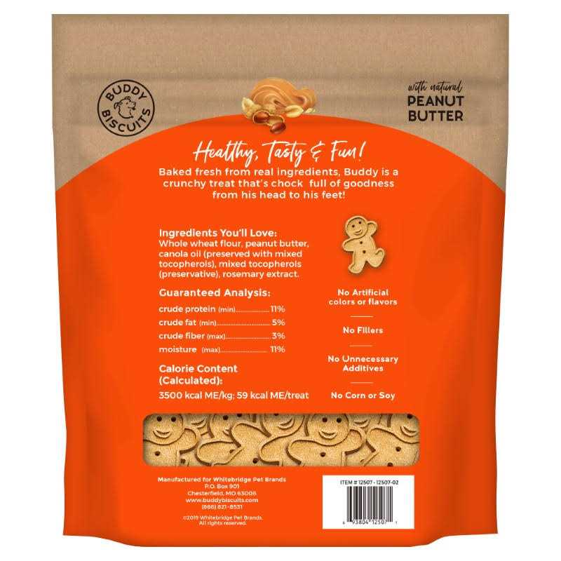 Buddy Biscuits Peanut Butter Oven Baked Dog Treats - Nail Gallerys