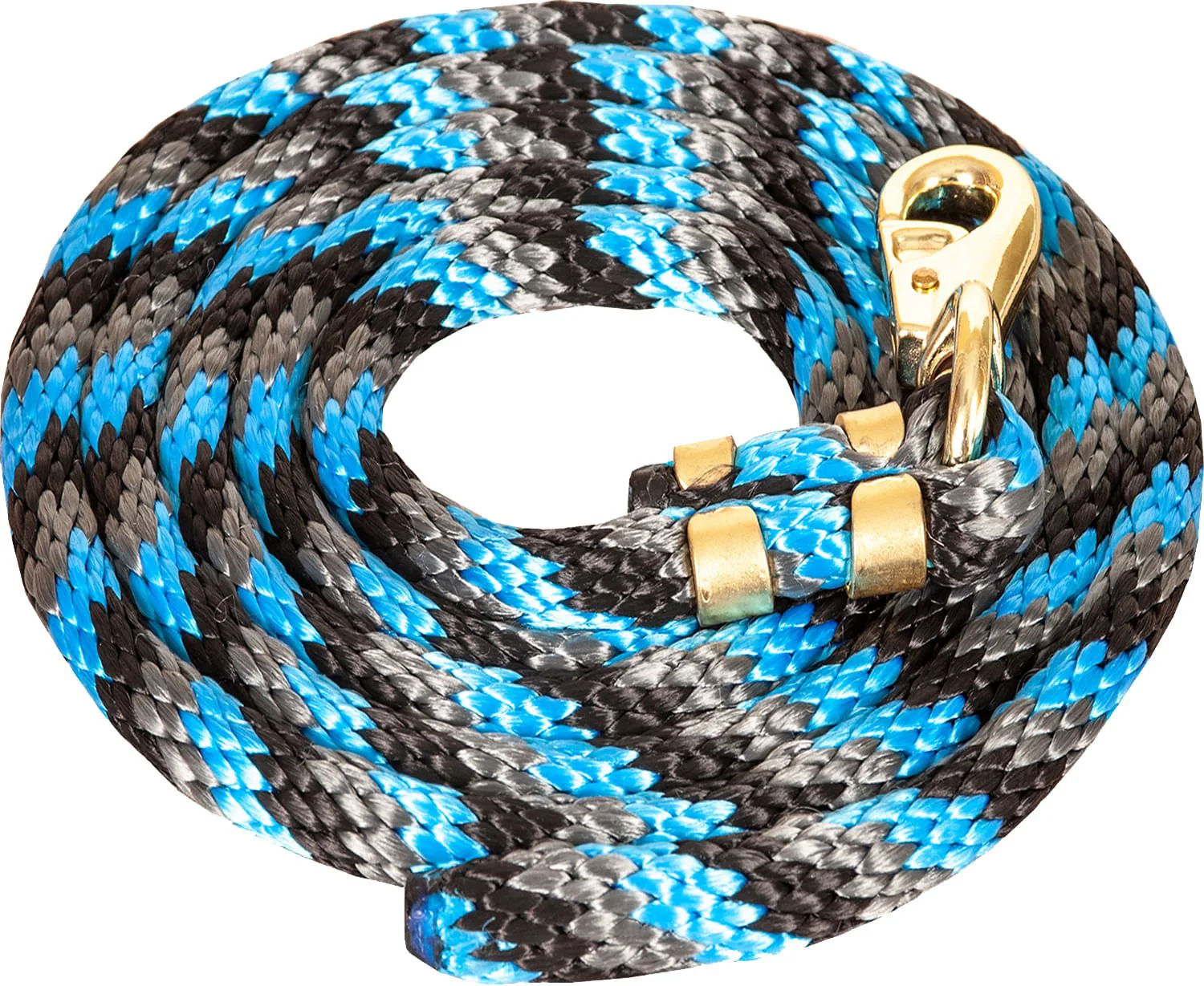 Mustang Poly Colorful Lead Rope, Bull Snap - Nail Gallerys