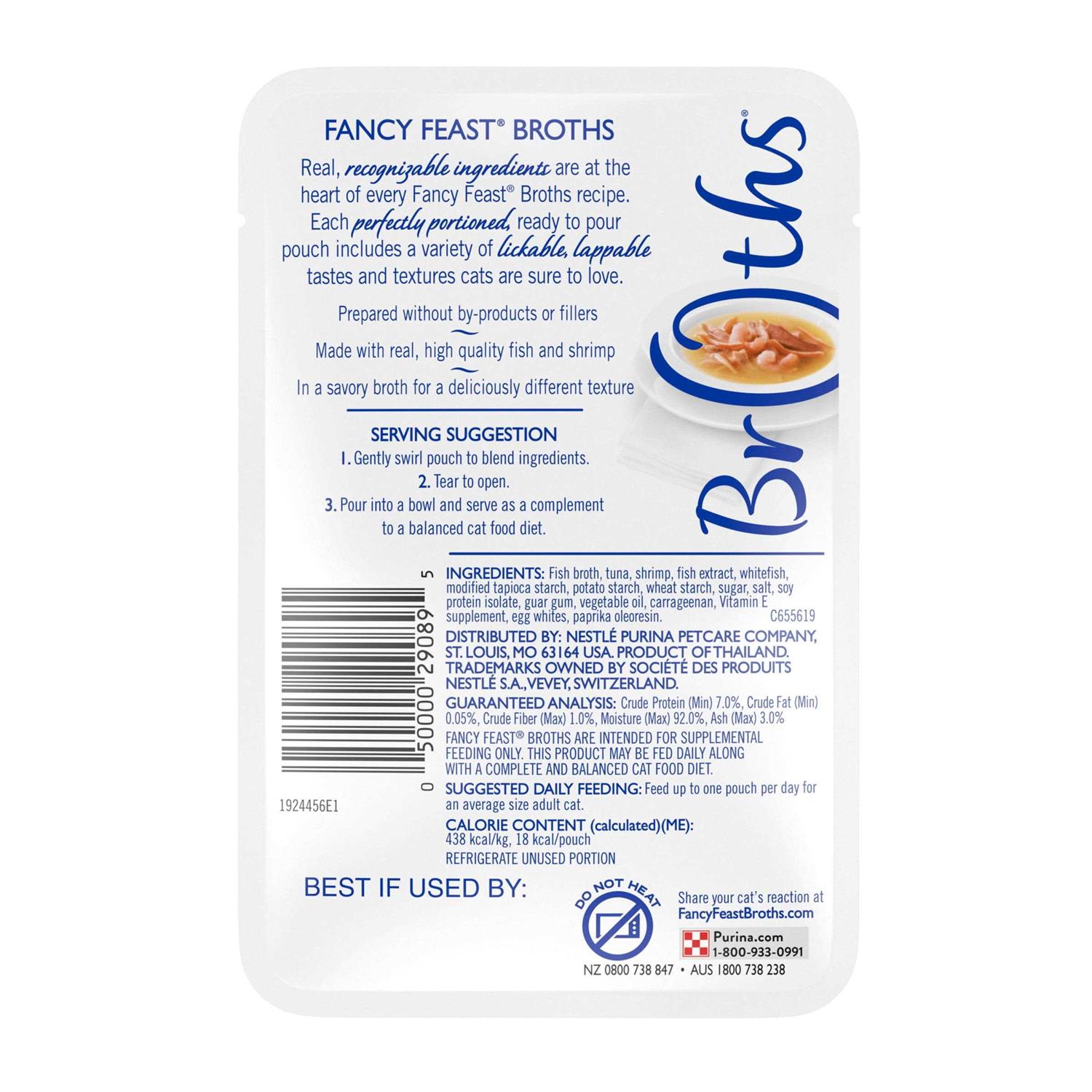 Fancy Feast Broths Classic Wet Cat Food - Nail Gallerys