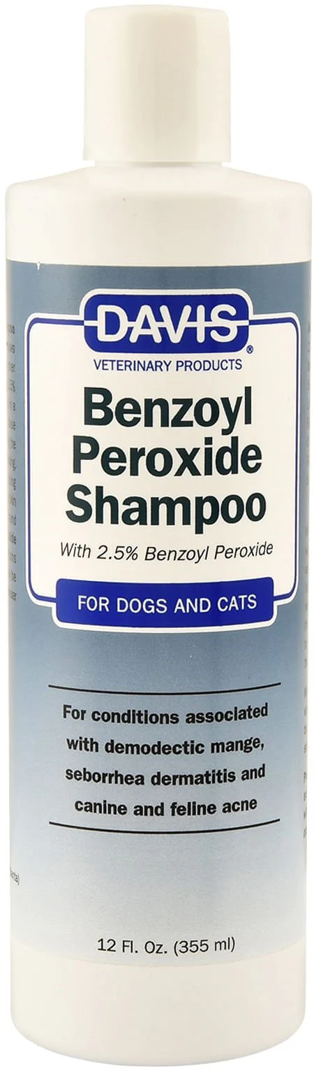 Davis Benzoyl Peroxide Pet Shampoo - Nail Gallerys