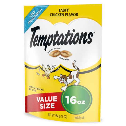 Temptations Crunchy Cat Treats Flavor - Nail Gallerys