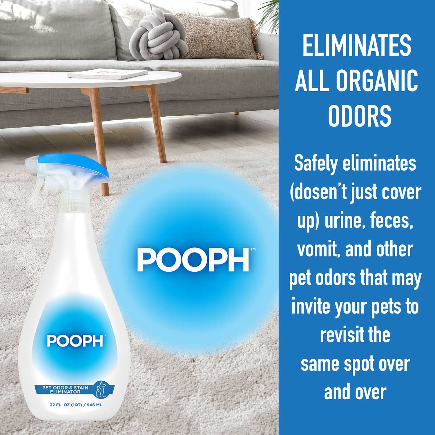 Pooph Pet Odor & Stain Eliminator - Nail Gallerys