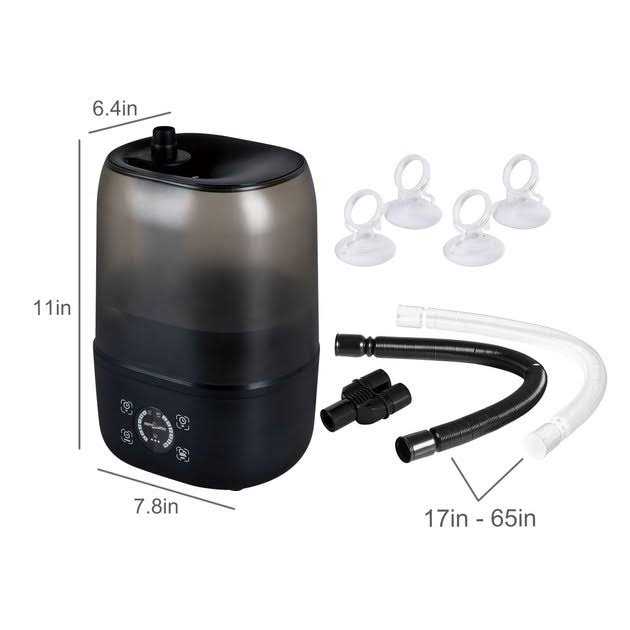 REPTI ZOO Digital Timing Reptile Terrarium Humidifier - Nail Gallerys