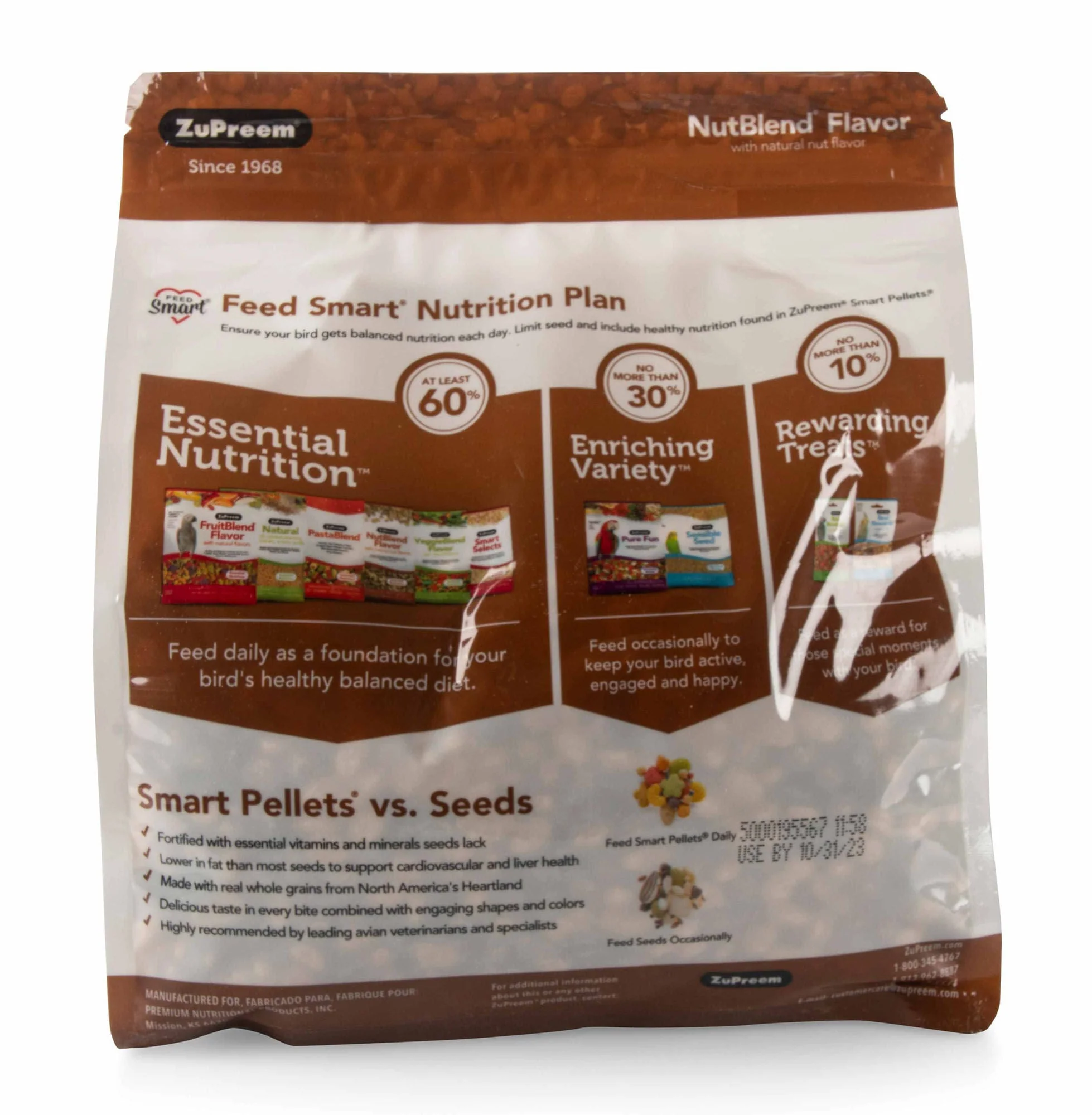 Zupreem NutBlend Flavor Bird Food - Nail Gallerys