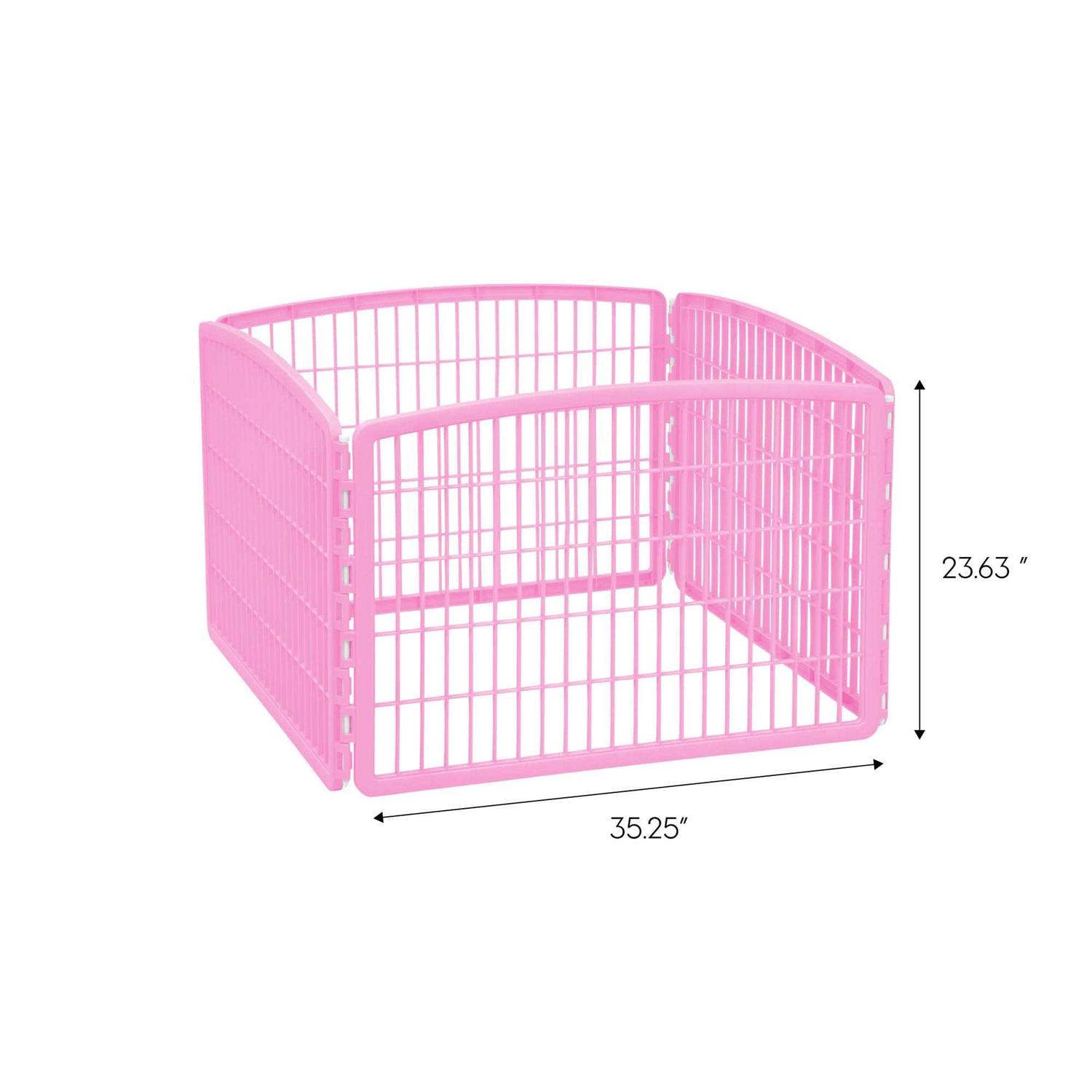 Iris Exercise 4-Panel Pet Playpen without Door - Nail Gallerys