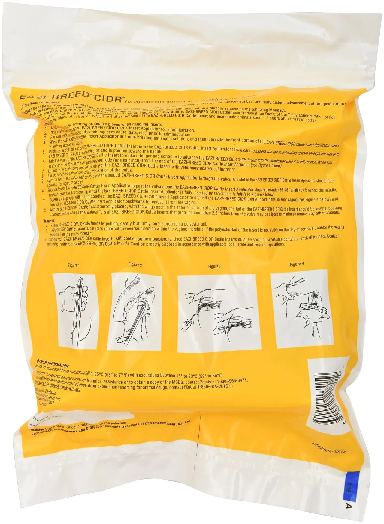 Eazi-Breed CIDR Cattle Inserts (Applicator sold separate) - Nail Gallerys