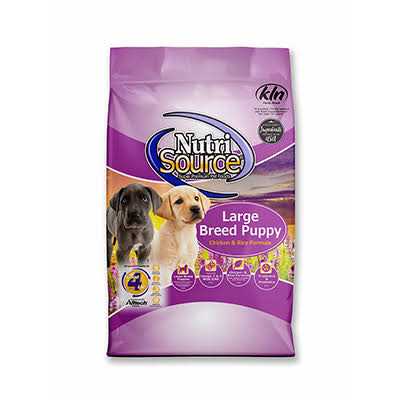 NutriSource Chicken Rice Large-Breed Puppy Dry Dog Food - Nail Gallerys