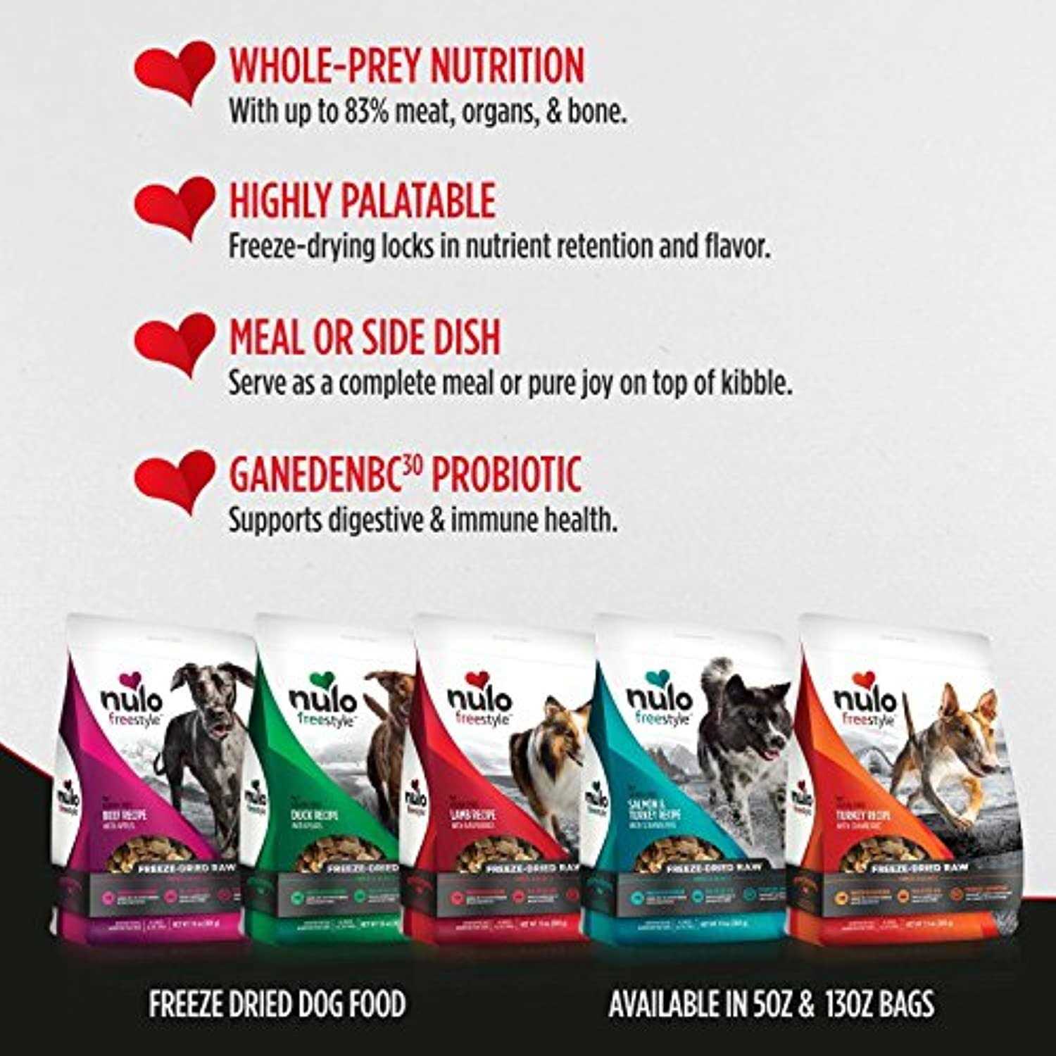 Nulo Freestyle Freeze-Dried Raw Beef with Apples Dog Food - Nail Gallerys