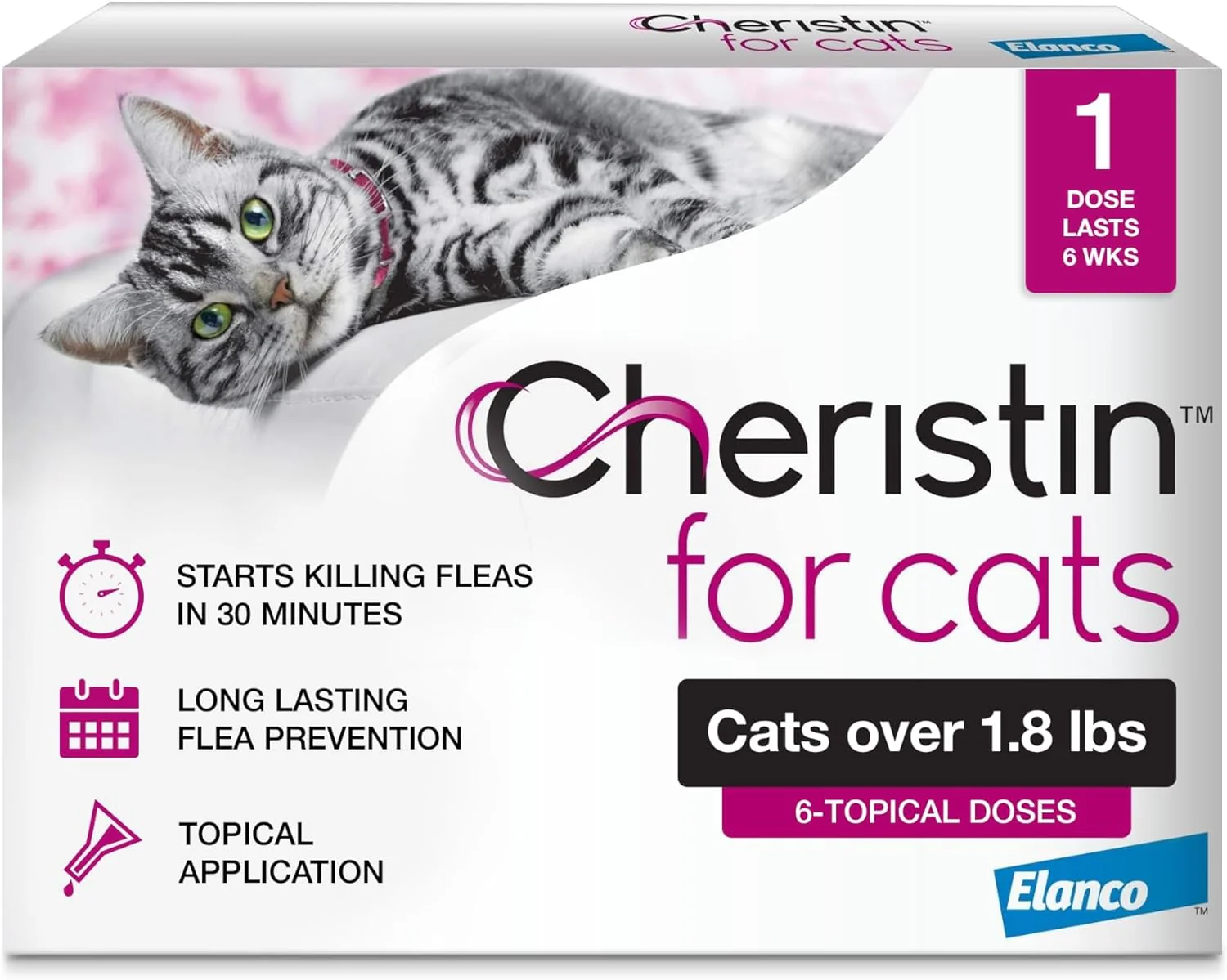 Cheristin Topical Flea Treatment for Cats - Nail Gallerys