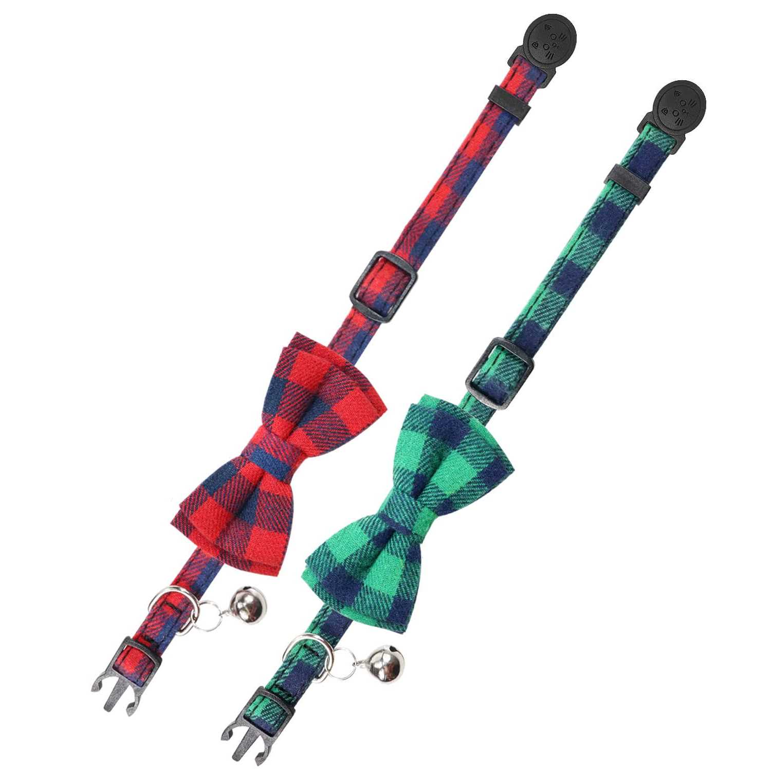 Joytale Breakaway Cat Collar with Bow Tie and Bell - Nail Gallerys