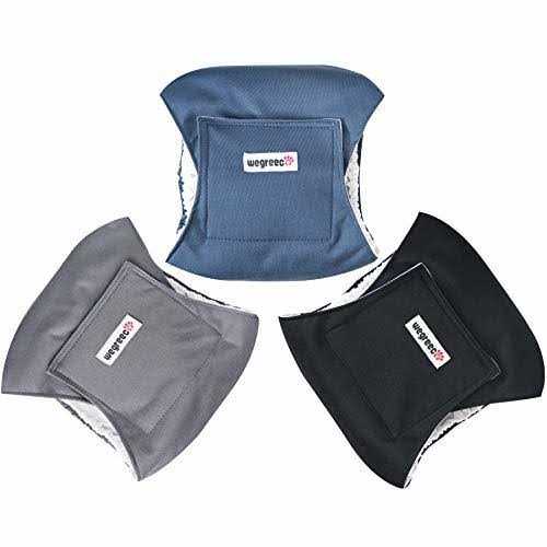 Wegreeco Washable Dog Diapers Washable Male Dog Belly Wrap - Nail Gallerys