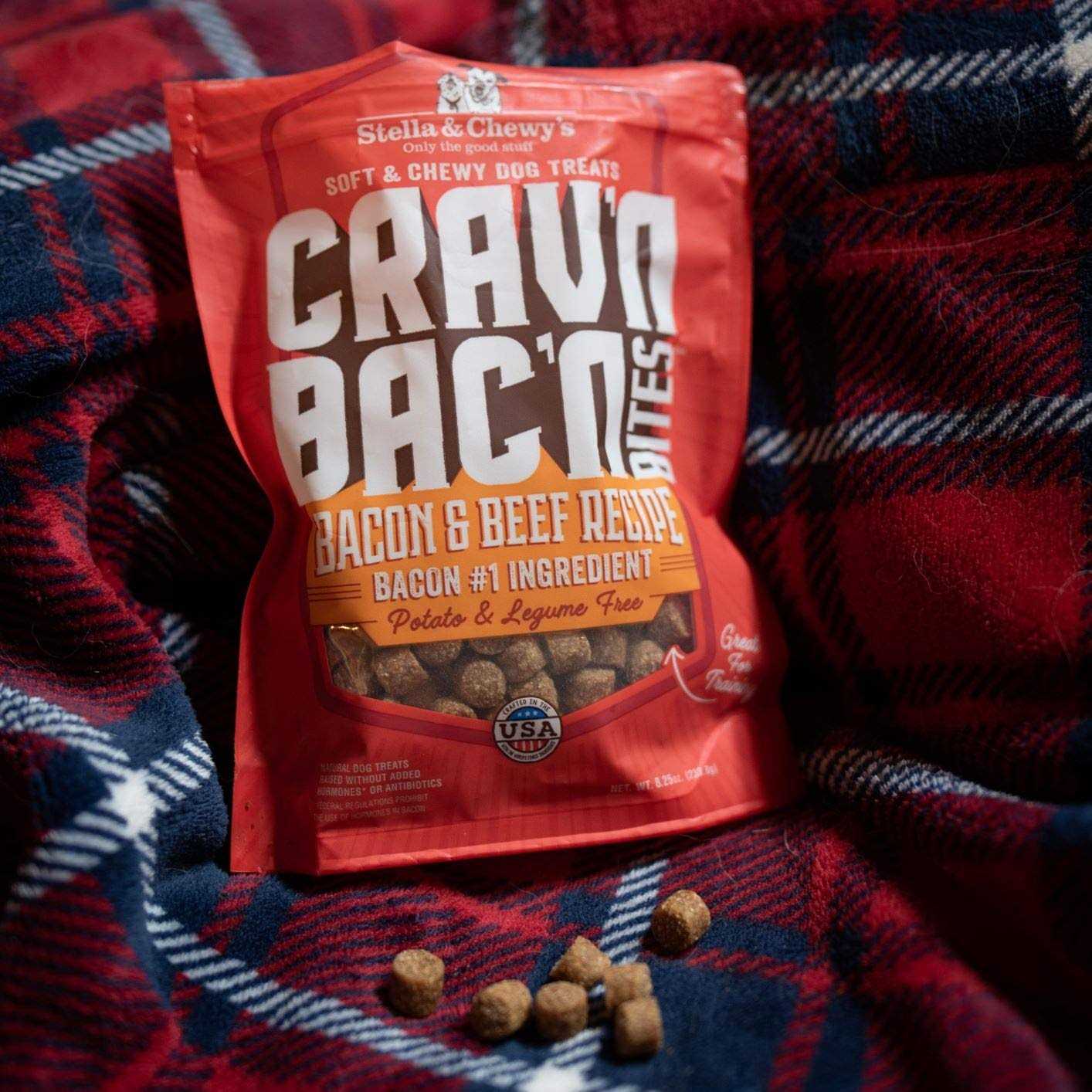 Stella & Chewy’s Crav’n Bac’n Bites Bacon Dog Treats - Nail Gallerys