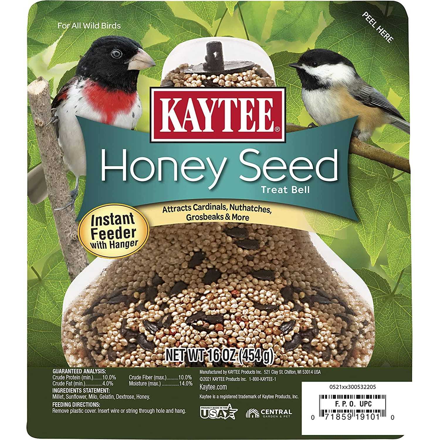 Kaytee Bird Seed Liberty Bell Treat - Nail Gallerys