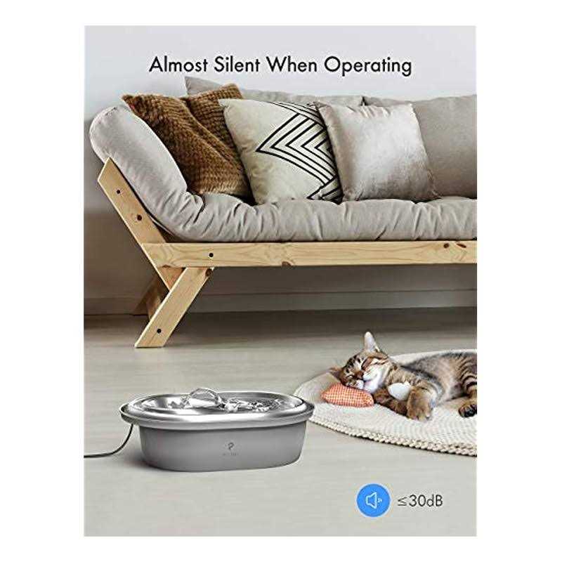 Petlibro Cat Water Fountain Stainless Steel - Nail Gallerys