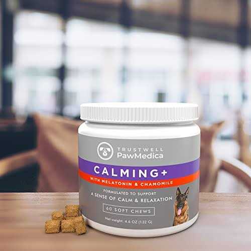 PawMedica Calming Chews for Dogs Dog Sleep Supplement Melatonin for Dog Anxiety - Nail Gallerys