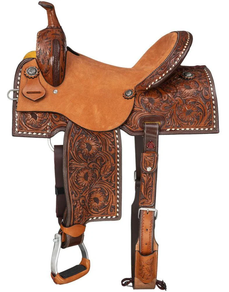 Silver Royal Youth Autry Barrel Saddle - Nail Gallerys