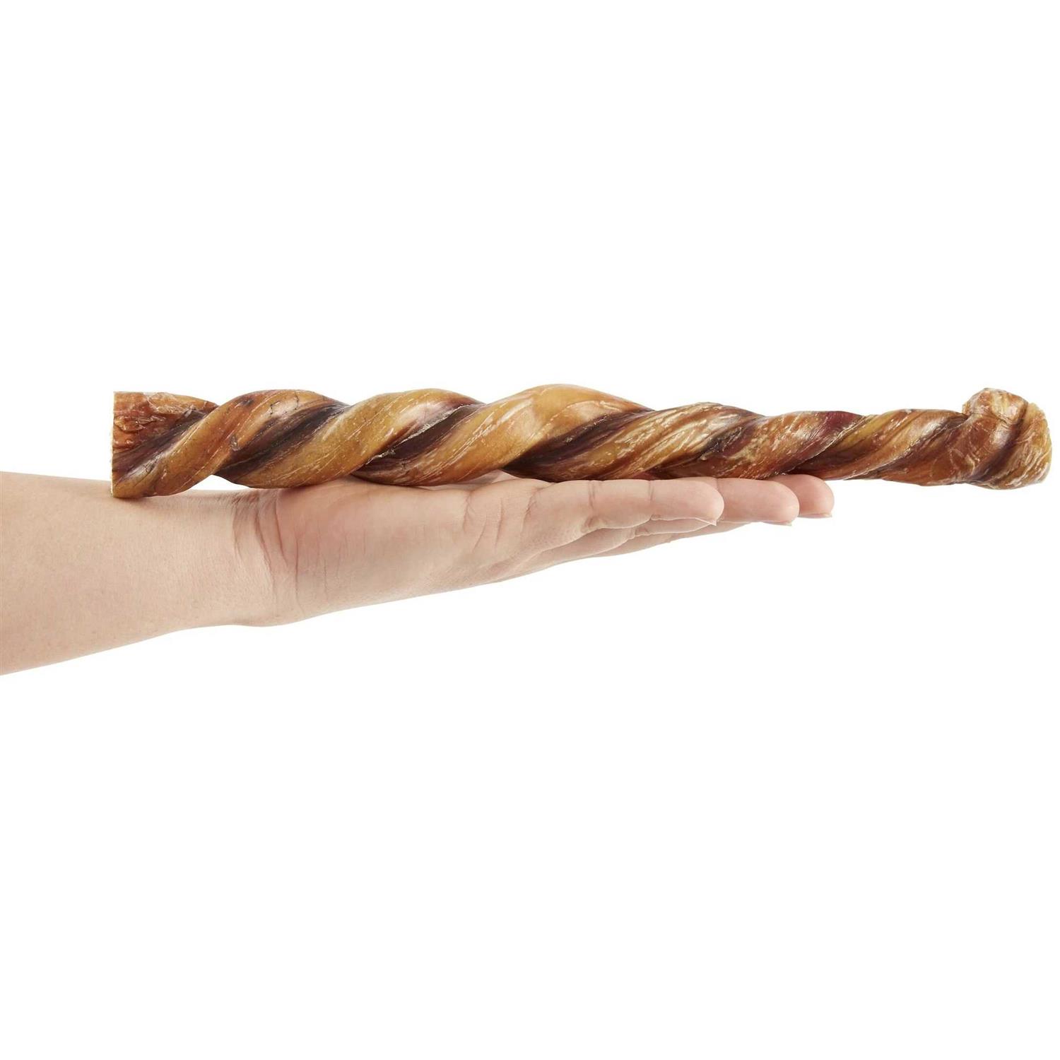 Bones & Chews Made in USA Braided Bully Stick Dog Treat - Nail Gallerys