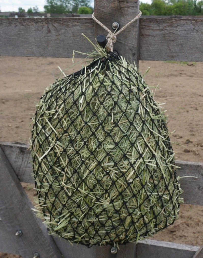 Hay Chix Heavy Duty Half Bale Net for Horses - Nail Gallerys