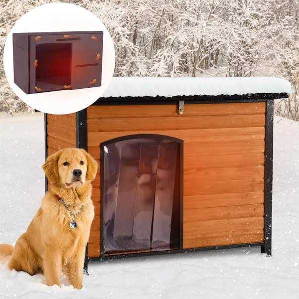 aivituvin Insulated Outdoor Dog House with Liner Inside Waterproof Roof - Nail Gallerys