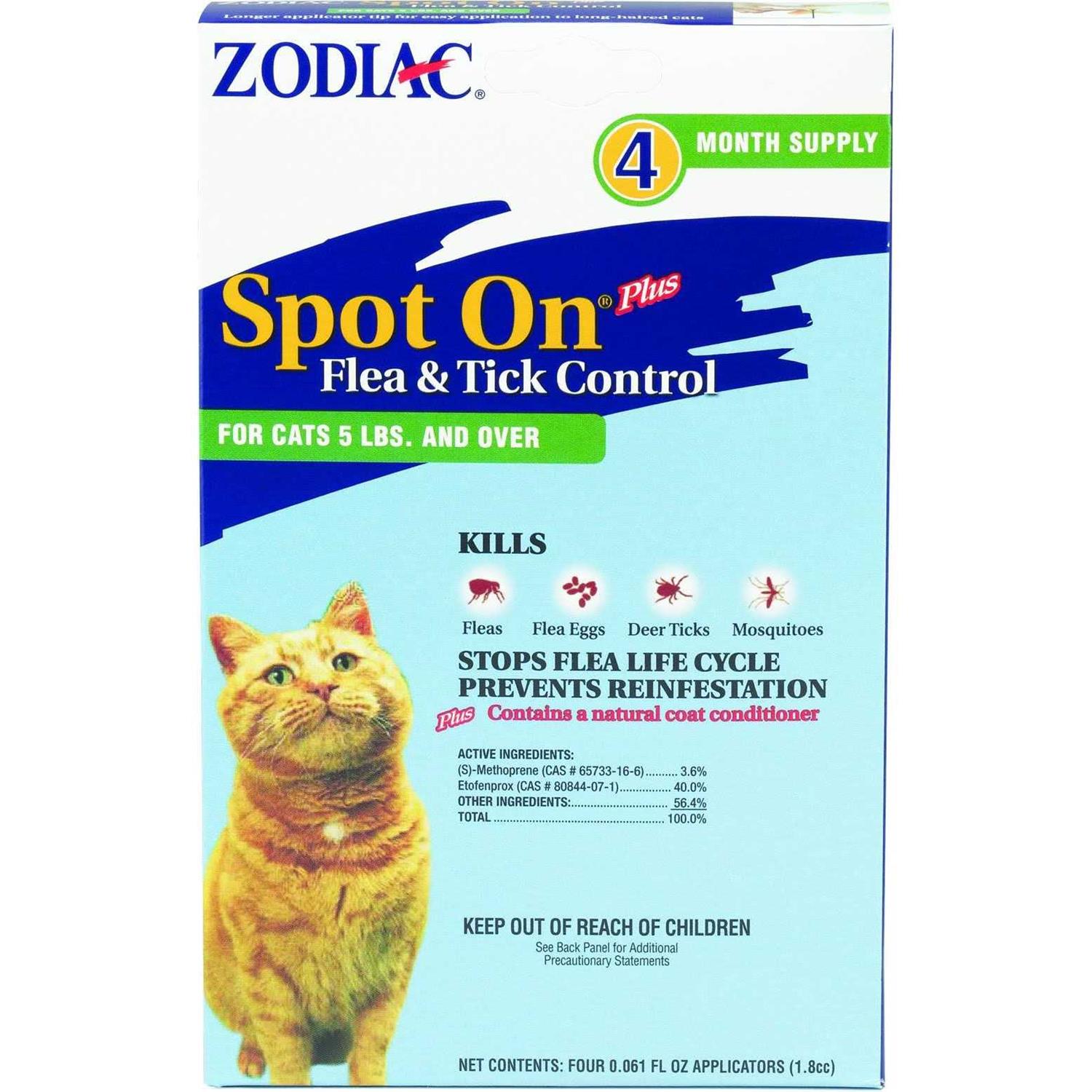 Zodiac Spot On Flea Cats & Kittens - Nail Gallerys