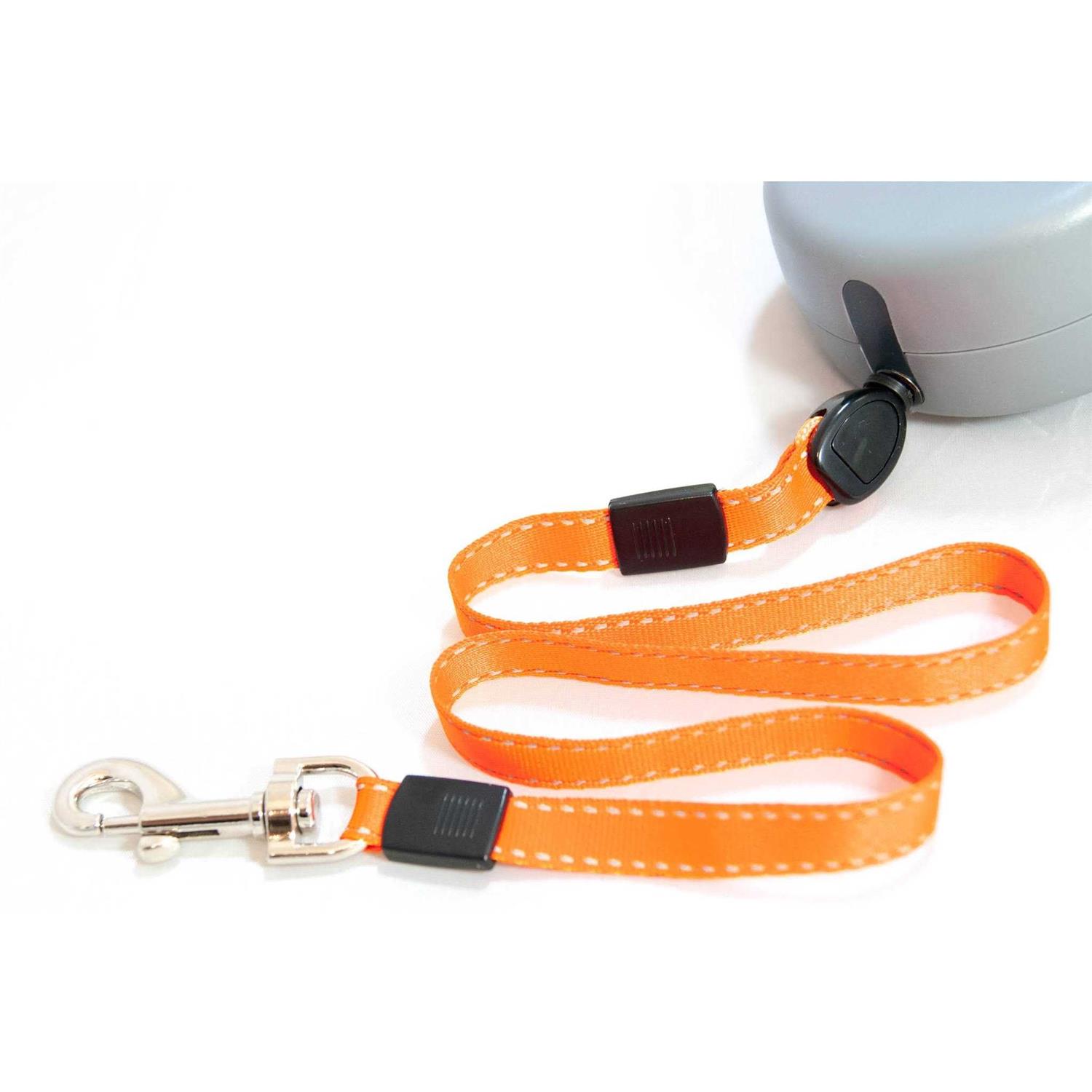 Wigzi Dual Doggie Gel Handle Retractable Dog Leash - Nail Gallerys