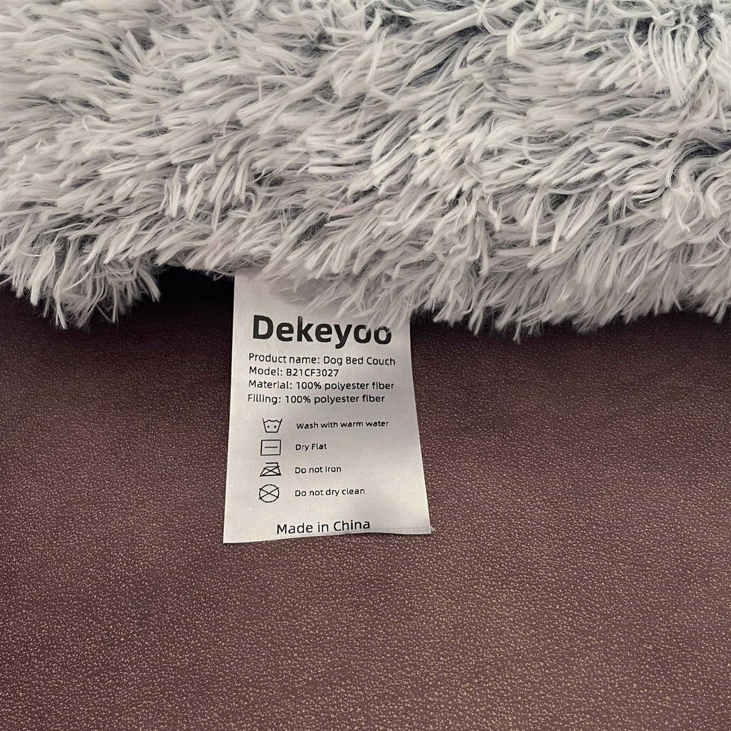 Dekeyoo Pet Couch Protector Waterproof Calming Dog Bed Plush Dog Mat Dog Sofa - Nail Gallerys