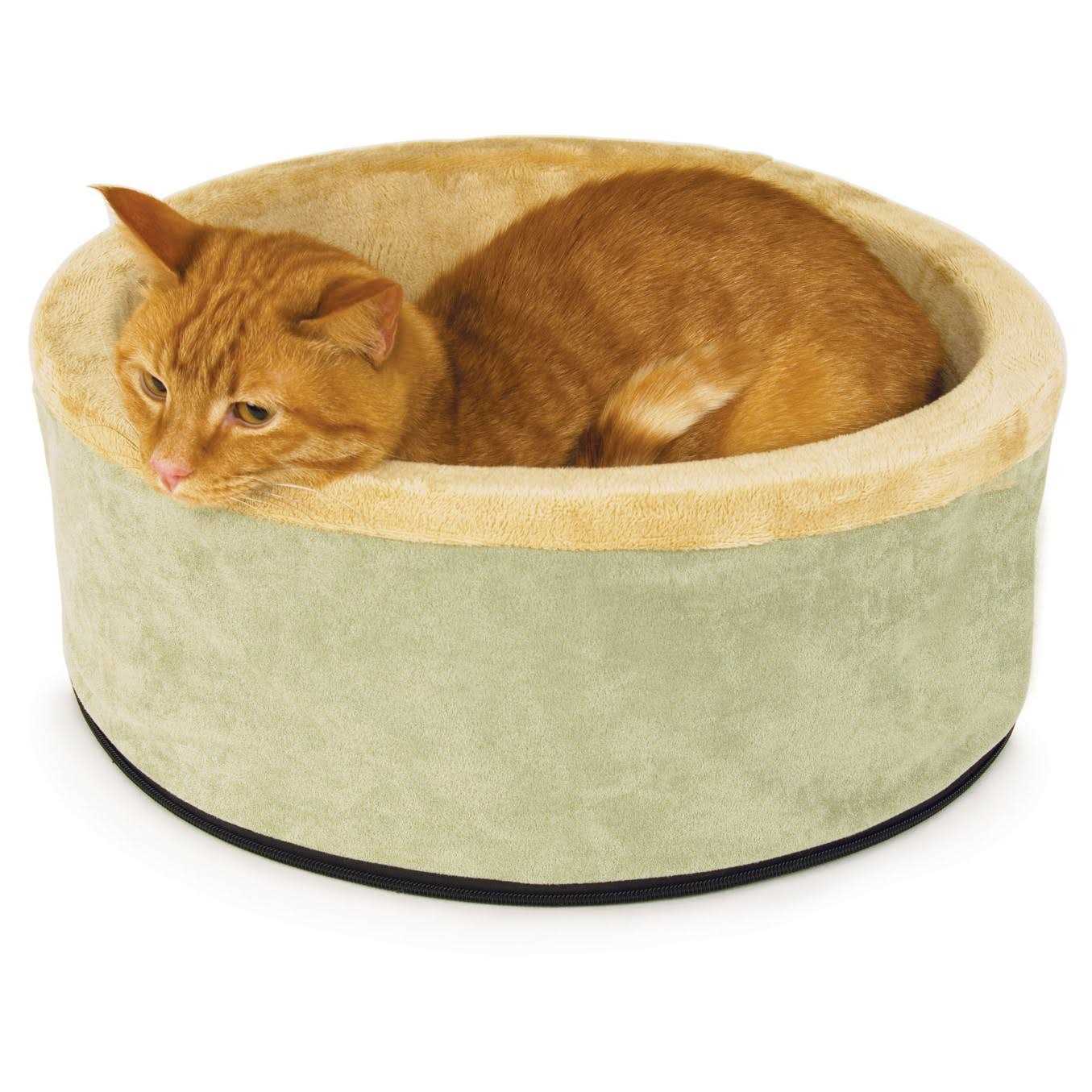 K&H Pet Products Thermo-Kitty Cat Bed - Nail Gallerys