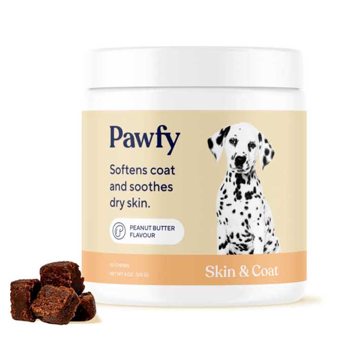 Pawfy Skin & Coat Soft Chews - Nail Gallerys