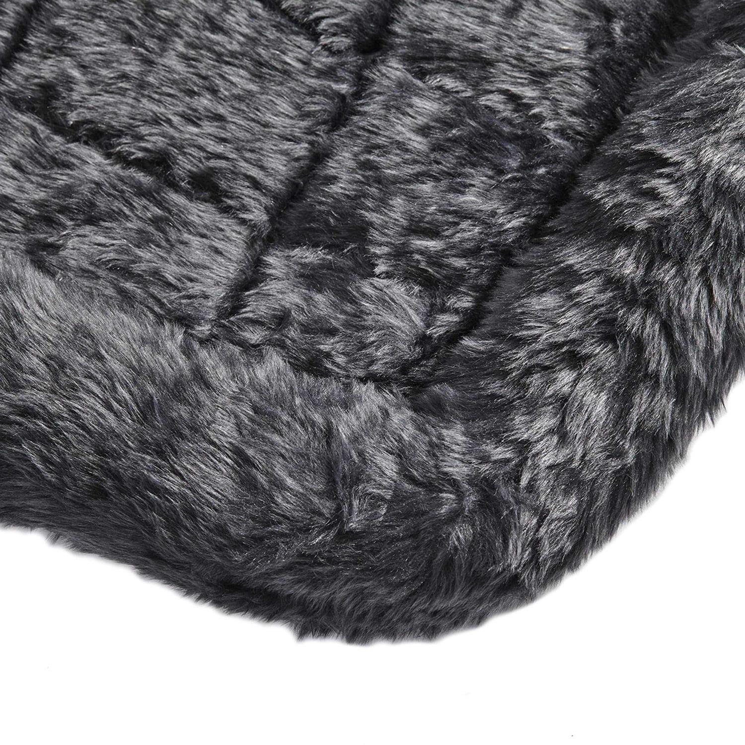 Midwest Quiet Time Bolster Gray Dog Bed - Nail Gallerys