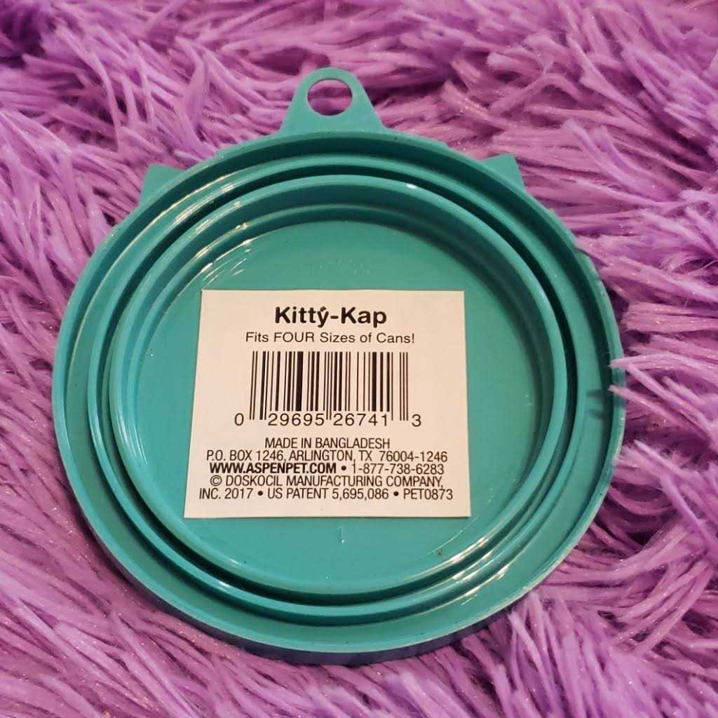 Aspen Pet Kitty Kap Cat Food Can Cover - Nail Gallerys