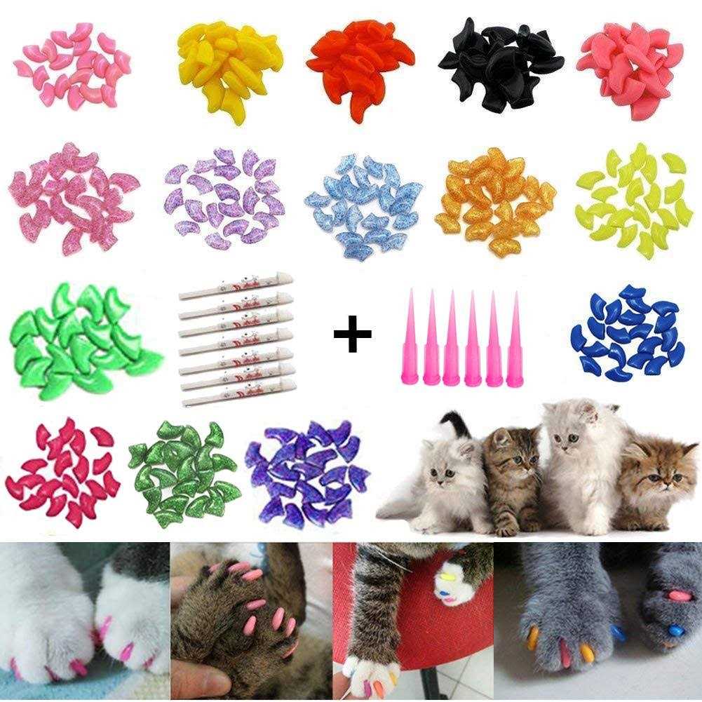 JOYJULY Soft Cat Kitty Caps Claws Paws - Nail Gallerys