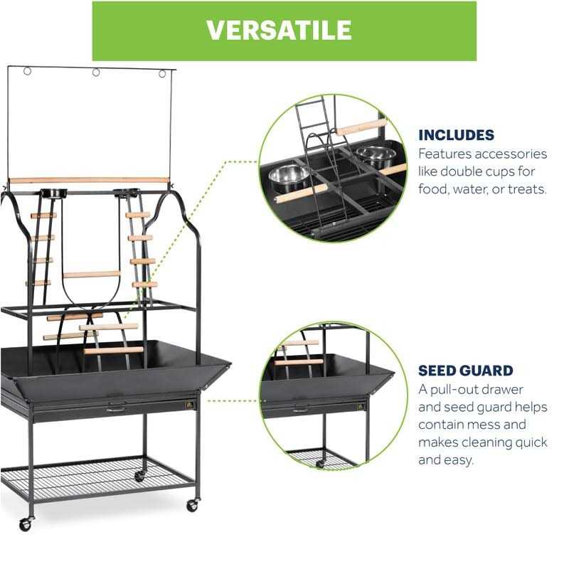 Prevue Pet Products Parrot Playstand - Nail Gallerys