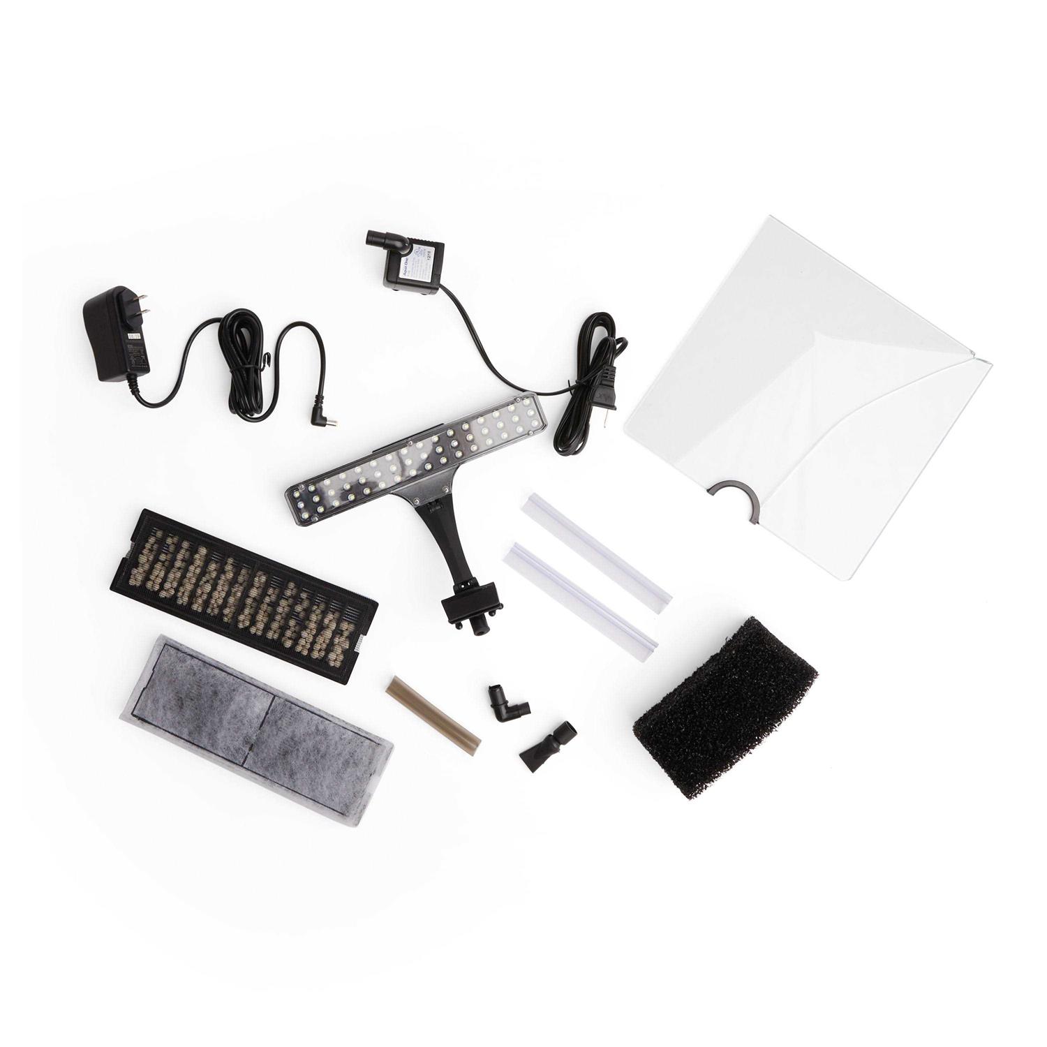 Imagitarium Pro Delux Freshwater Aquarium 3.7-gallon - Nail Gallerys