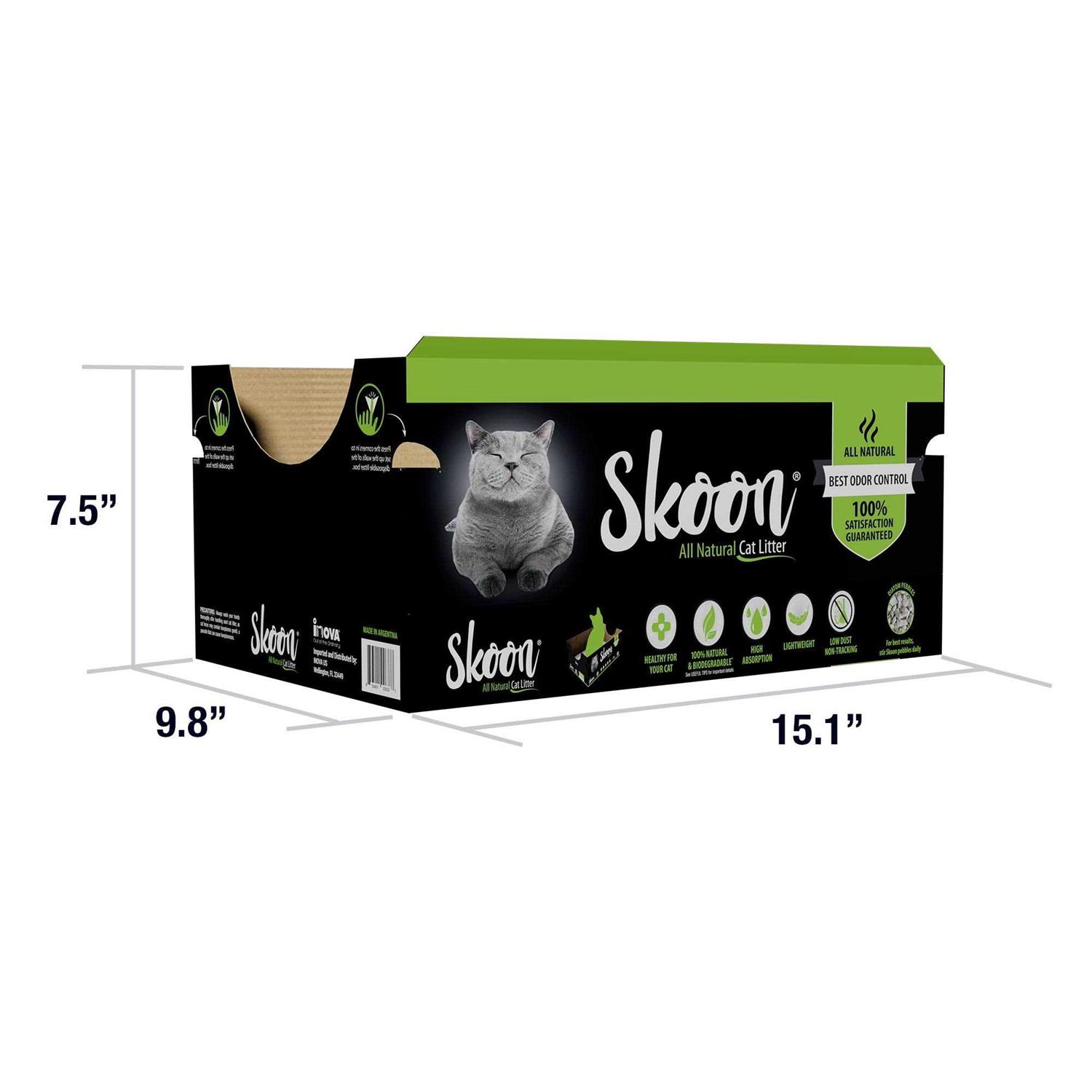Skoon All Natural Disposable Cat Litter Box - Nail Gallerys