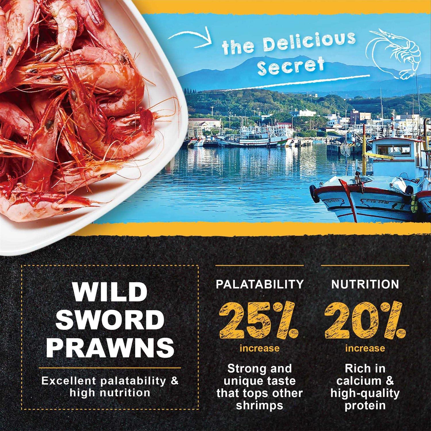 Ultra Fresh Shrimp Food, All Natrual Ingredients, High Protein, Rich in Vitamins for Crystal Shrimp, Caridina Shrimp and Small Tropical Shrimp 0.7oz - Nail Gallerys