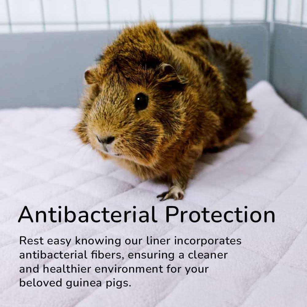 GuineaDad Premium Liner Ultra-Plush Guinea Pig Fleece Liner - Nail Gallerys