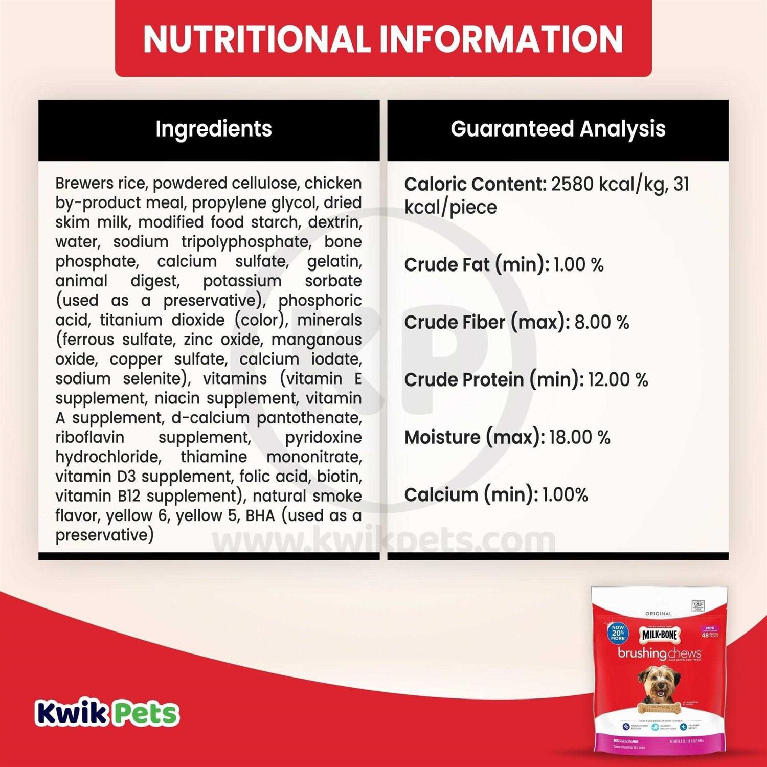 Milk-Bone Brushing Chews Dental Dog Treats - Nail Gallerys