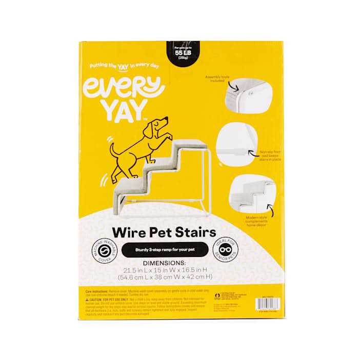 EveryYay Wire 3 Pet Step Stairs - Nail Gallerys