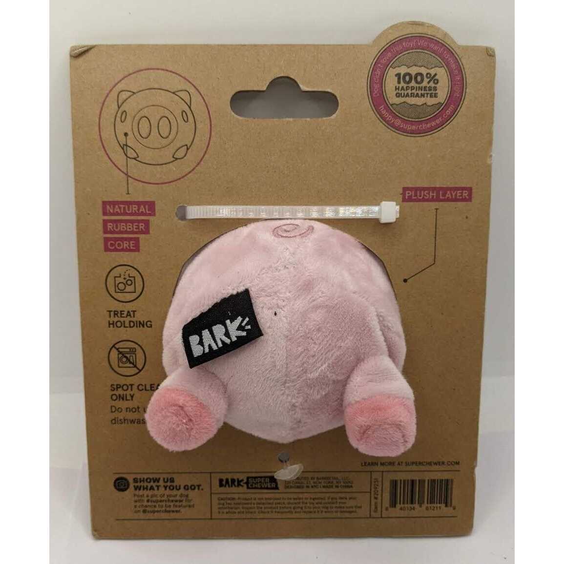 Bark Super Chewer Pig Dog Toy - Nail Gallerys