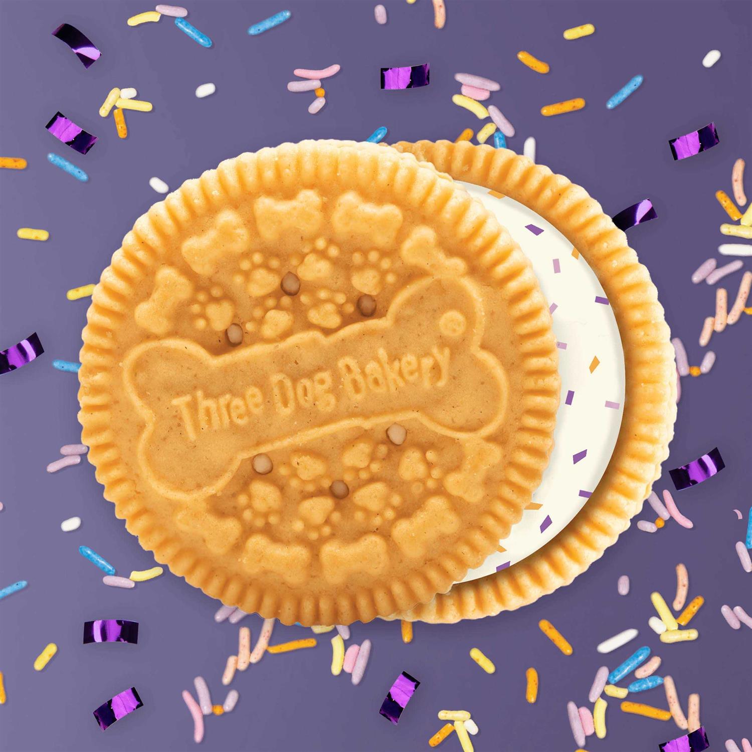 Three Dog Bakery Birthday Confetti Lick’n Crunch Dog Treats - Nail Gallerys