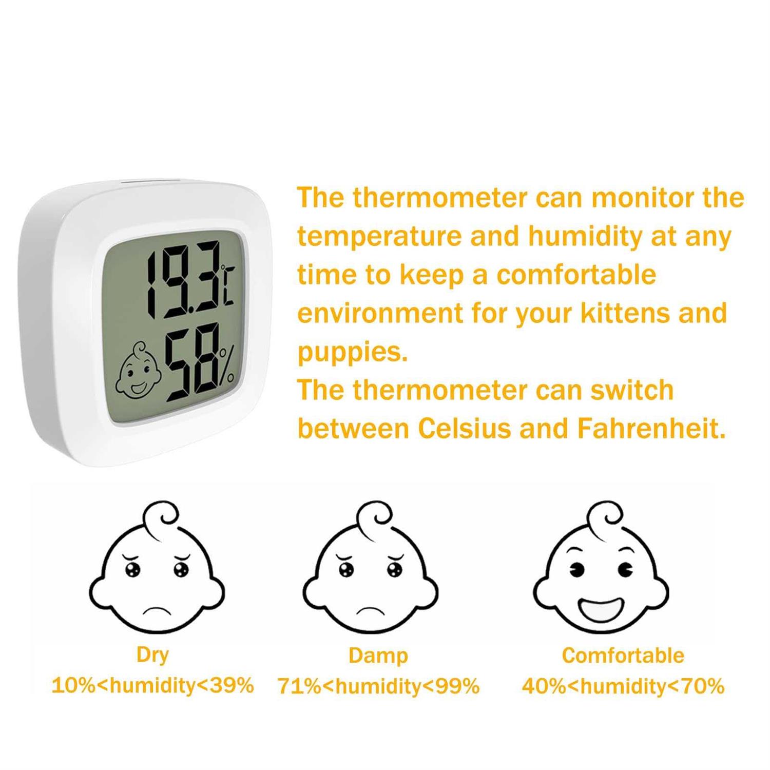 Puppy Incubator Incubator for Puppies with Puppy Bed Pad, Kitten Incubator with Whelping Collars, Puppy Feeding Tube for Puppies and Kitten - Nail Gallerys