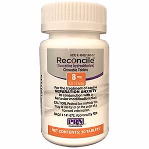 Rx Reconcile (fluoxetine hydrochloride) Chewable Tabs for Dogs - Nail Gallerys