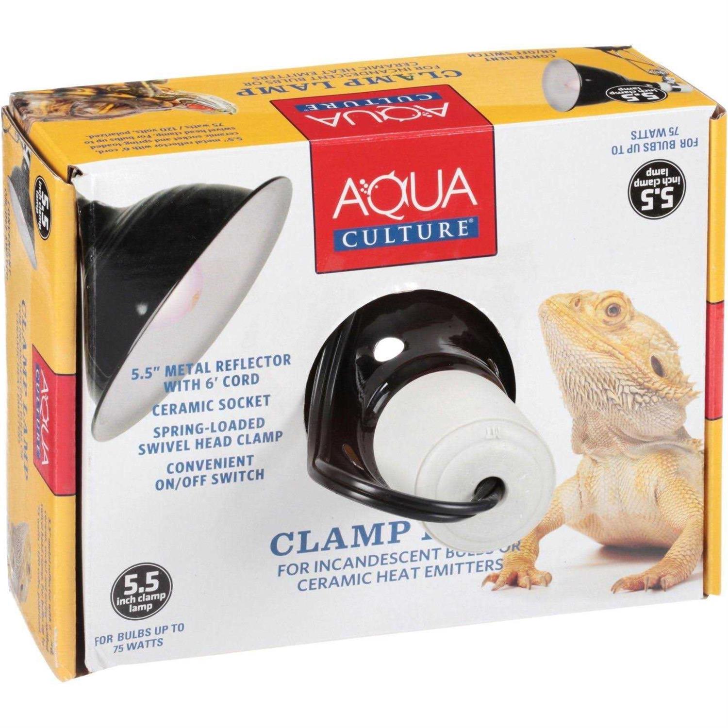 Aqua Culture 5.5 inch Clamp Lamp - Nail Gallerys
