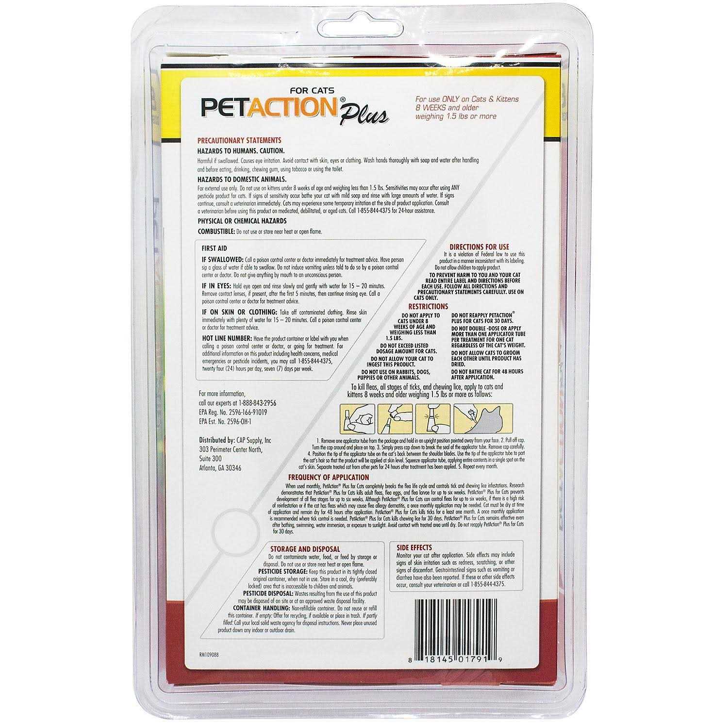 PetAction Plus for Cats and Kittens - Nail Gallerys