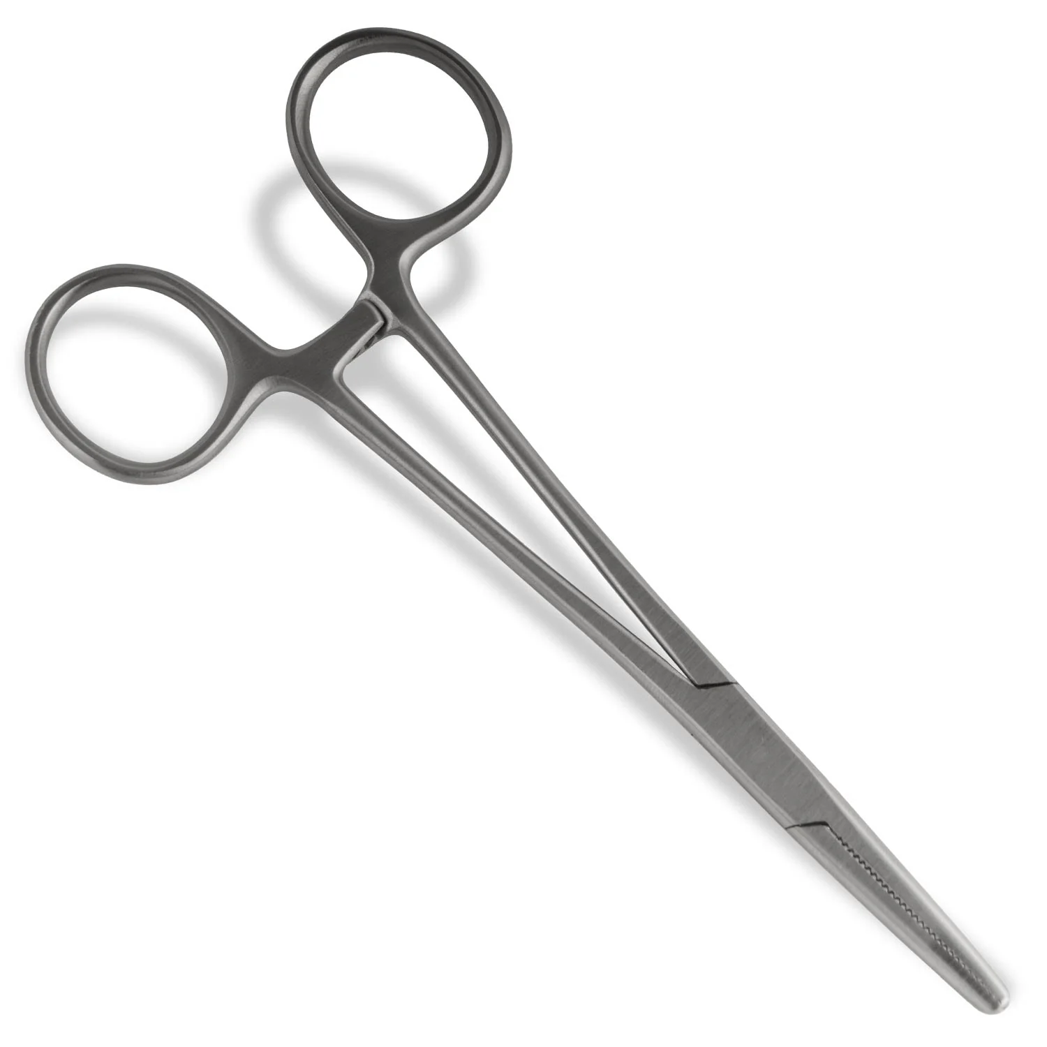 Stainless Steel Artery Forceps/Needle Holder with Locking Mechanism, Curved or Straight Tip - Nail Gallerys