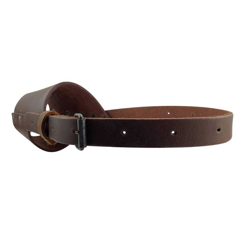 Taco Dog Leather Dog Muzzle Guard Handmade from Full Grain Leather - Nail Gallerys