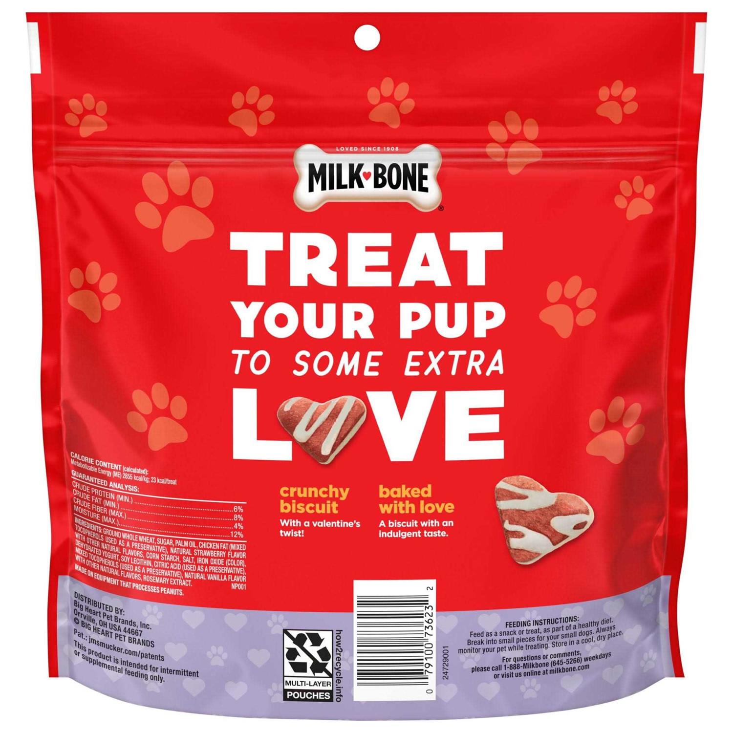 Milk-bone Pawberries & Crme Strawberry Flavored Dog Biscuits - Nail Gallerys